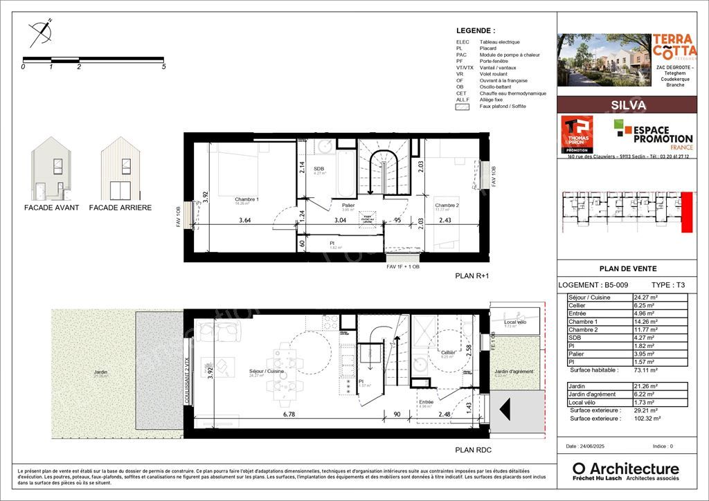 maison 3 Pièces en vente sur TETEGHEM (59229)