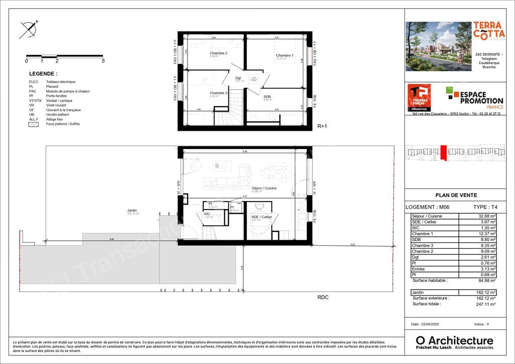 maison 4 Pièces en vente sur TETEGHEM (59229)