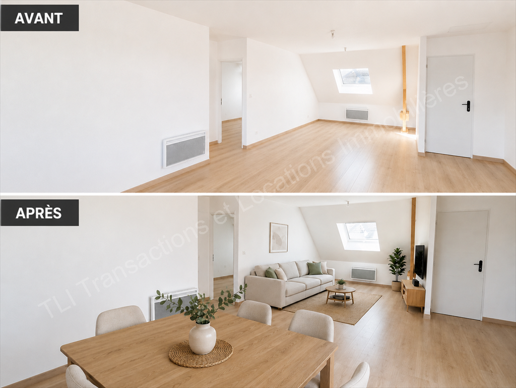 appartement 3 Pièces en vente sur TETEGHEM COUDEKERQUE VILLAGE (59229)